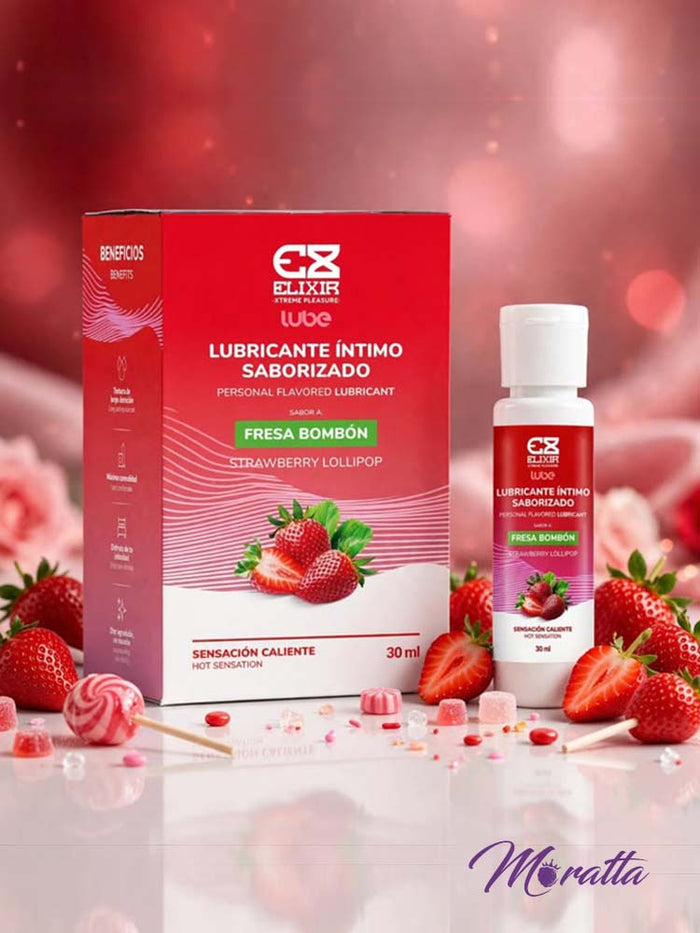 Lubricante Intimo Saborizado Fresa