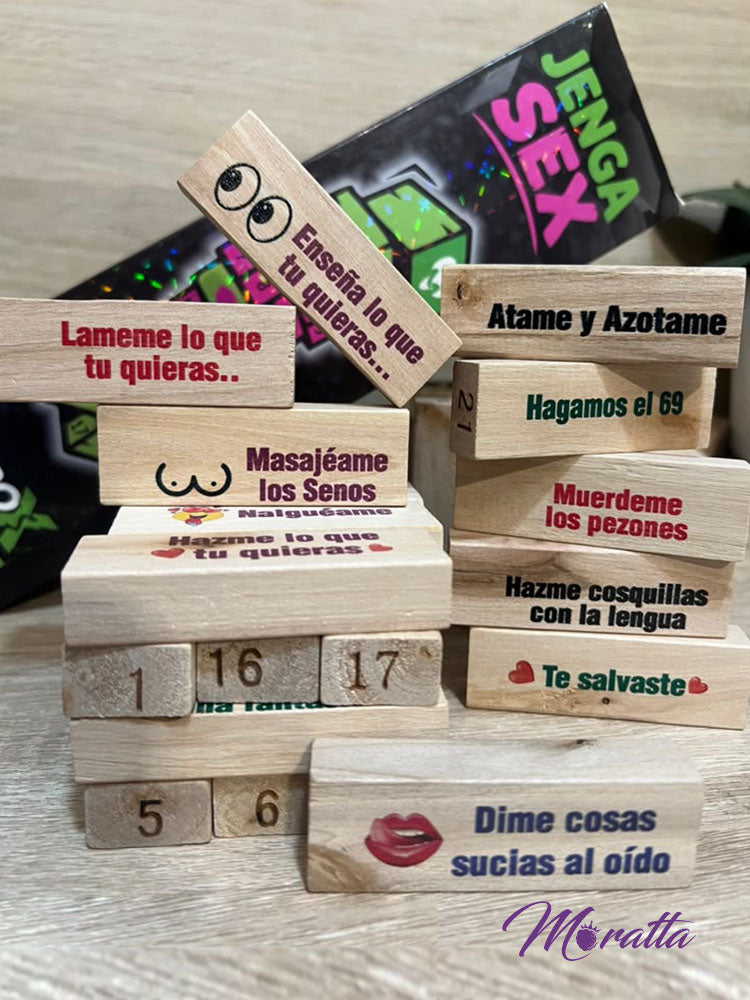 Juego Jenga Sex